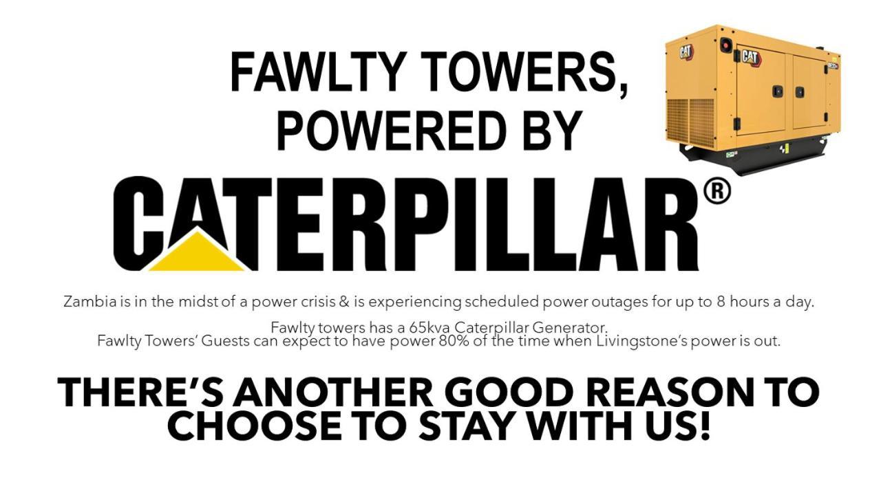Fawlty Towers Accommodation & Activities Livingstone Exteriör bild